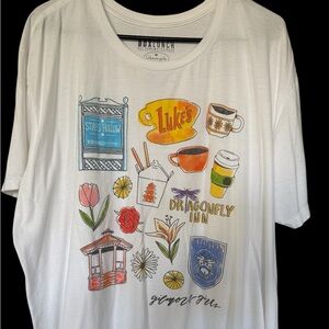 GILMORE GIRLS Box Lunch Women’s Tee 2XL So cute! Great condition
